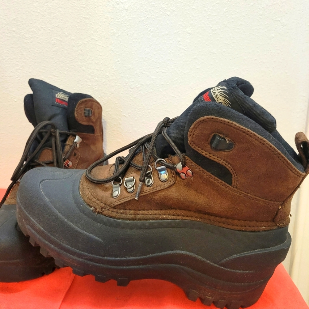 Itasca Brown and Black Rain & Snow Boots Waterproof Insulated